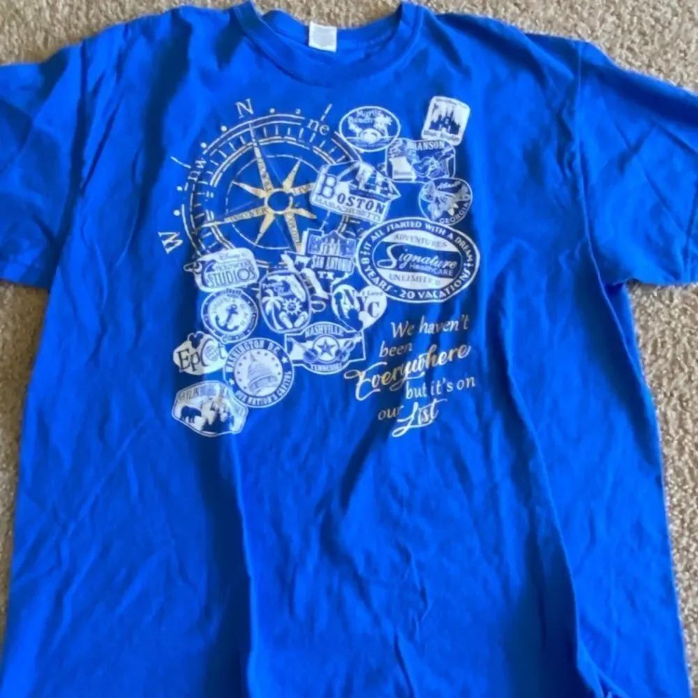 Mens Unisex Travel Disney Tshirt